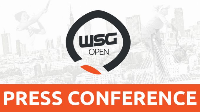 WSG Open 2019: Konferencja prasowa i akredytacje