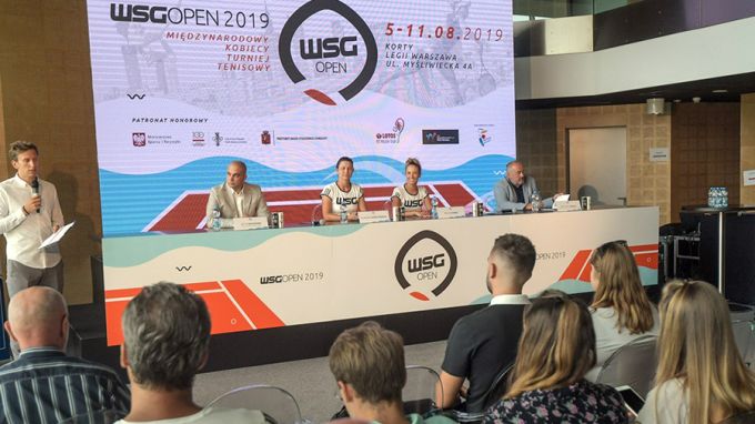Konferencja przed turniejem WSG Open 2019