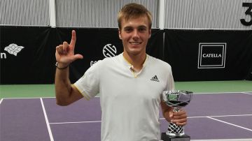 Kacper Żuk wygrał turniej ITF w Sztokholmie