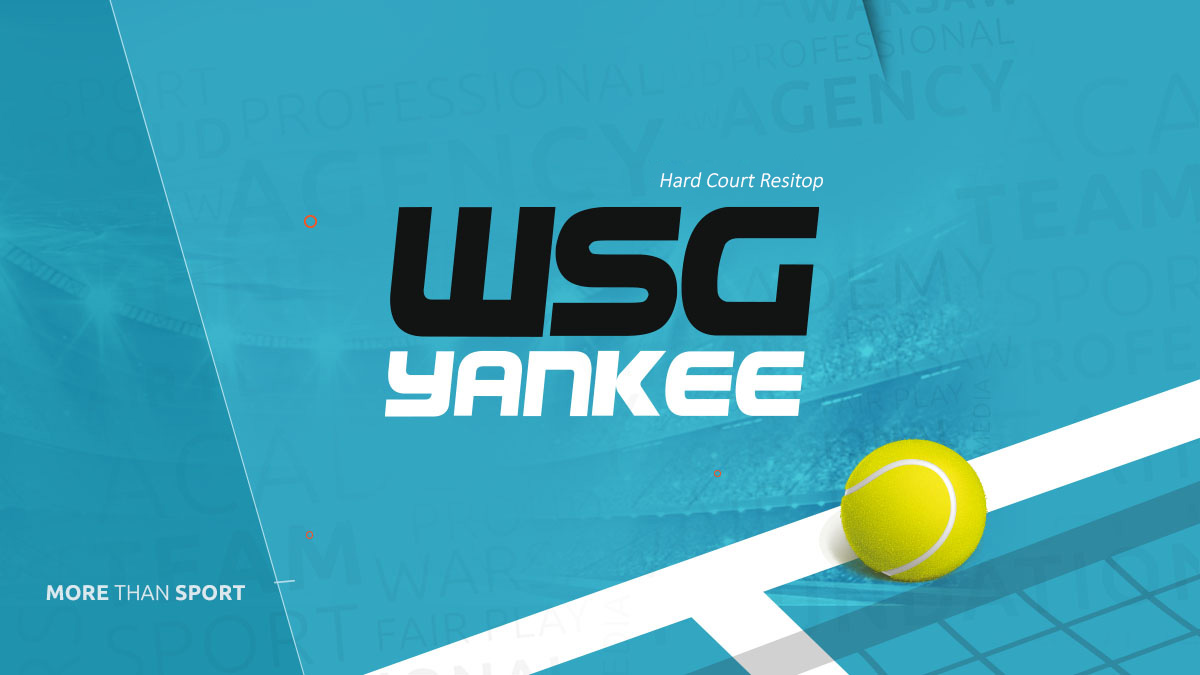 WSG Yankee z nowym kortem Hard Court Resitop