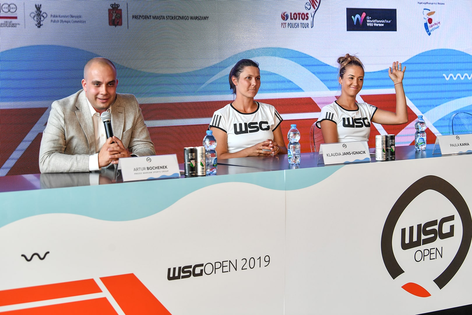 Konferencja przed turniejem WSG Open 2019